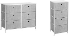 Songmics Offers Two Different Types Of Storage Units: A 4-Tier Dresser Units - £141.46 GBP