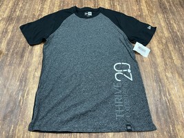 New Era x Level Men’s Gray/Black T-Shirt - Small - NWT - £2.75 GBP