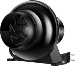 VIVOSUN D4 4 Inch 195 CFM Inline Duct Ventilation Fan HVAC Vent Blower - £29.99 GBP