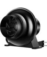 VIVOSUN D4 4 Inch 195 CFM Inline Duct Ventilation Fan HVAC Vent Blower - £29.68 GBP