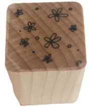 DOTS Rubber Stamp Tiny Flower Background Floral Garden Nature Card Makin... - $3.50