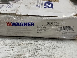 Wagner BD126198E Brake Rotor Disque Eshield A8310A  - £49.29 GBP