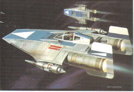Star Wars Rebel A-Wing Fighter 4 x 6 Photo Postcard NEW UNUSED - £2.34 GBP