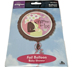 Lot 3 Anagram XL Foil Balloons Mom-To-Be Helium Saver 18” Refillable Bab... - $5.89