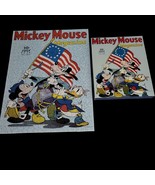 Springbok Spirit of &#39;76 Vintage Jigsaw Puzzle 480+pc Mickey Mouse Donald... - £30.96 GBP