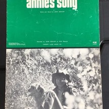 Vintage 1974 &quot;Annie&#39;s Song&quot; John Denver Sheet Music Piano Guitar Vocals - $12.77