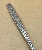 Corsican Large Serving Meat Fork  Japan Black Raised Scroll Vine Design ... - $235.71 MXN