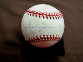 Luis Aparicio Chicago White Sox Orioles Hof Signed Auto Game Used Baseball Mlb - $148.49