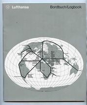Lufthansa German Airline Bordbuch In Flight Magazine June 1972 - $87.12