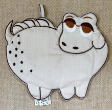 Vintage McCarthy Sheep Cow Weirdo Animal Pot Holder Kitsch Whimsical Far... - £11.48 GBP