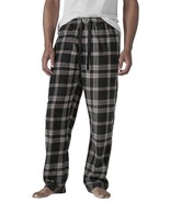 LUCKY BRAND Men&#39;s Plaid Fleece Loungewear Pajama PJ Pants w/Pockets Size... - £12.44 GBP