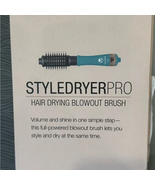Calista Style Dryer Pro Drying hair blowout Brush (Teal) 2.75 “ long Hair - £28.31 GBP