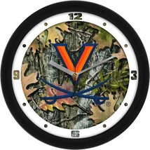 Virginia Cavaliers Camo Wall Clock - £30.37 GBP