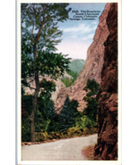 The Roadway South Cheyenne Canon Colorado Springs Colorado Postcard - £11.57 GBP