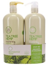 Paul Mitchell Tea Tree Hemp Restoring Shampoo &amp; Conditioner Liter Duo - $1,194.50 MXN