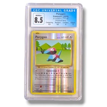 XY Evolutions Pokemon Card: Porygon 71/108 Reverse Holo, CGC 8.5 Subgrades - $74.90