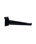 12&quot; Black Slatwall Knife Shelf Bracket With Lip - 10 Pcs Lot - Fits All ... - $44.98