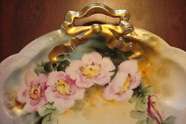 RC ROSENTHAL Germany carmen Pattern, candy dish  flowers  gold ribbon ORIGINAL - £59.53 GBP