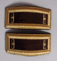 Army WO1 Warrant Officer Shoulder Boards Vintage 1956 Design by Harry Sugerman - £15.42 GBP