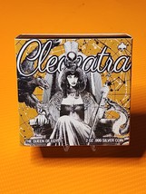 2024 Chad Cleopatra 10000 Francs 2 oz Antiqued Ultra High Relief Mintage... - $285.18