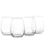 Martha Stewart  Everyday  19oz Stemless Wine Glass Set of 4. NEW - £19.65 GBP