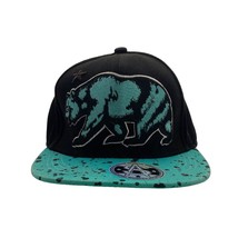 Sole Addiction California Republic Bear Blue Black Hat Cap Snapback - £17.97 GBP