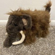 Build A Bear Wooly Mammoth 16&quot; Plush Stuffed Animal Furry Brown 2015 - $14.03