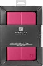 NEW Platinum Slim Folio Case for Samsung Galaxy Tab 4 7.0 PINK PT-GT47S2P Padded - £5.90 GBP