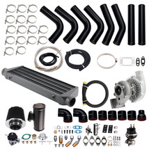 T3 T4 Turbo +Intercooler+Piping+BOV+Wastegate 9PCS Kit for BMW E46 325i 01-07 - £380.68 GBP