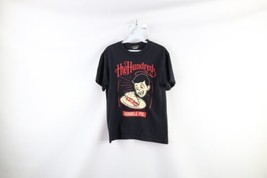 The Hundreds Mens Small Faded Spell Out Humble Pie Short Sleeve T-Shirt Black - £23.23 GBP