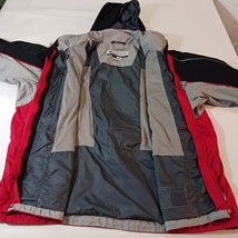 Columbia Sportswear SM7613 Men's Red & Black Hidden Hoodie Full Zip Jacket XL image 4
