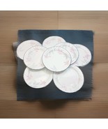Corelle Pink Trio Set of 8 Salad Bread Butter Lunch Desert Plates 7 1/8&quot;  - $558.60 MXN