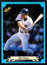 Detroit Tigers Matt Nokes 1988 Classic #207 ! - £0.39 GBP