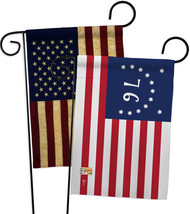 Bennington - Impressions Decorative USA Vintage - Applique Garden Flags Pack - G - £24.75 GBP