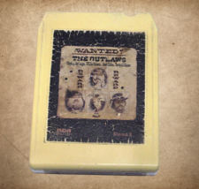 The Outlaws- Wanted-  8-Track Vintage -Willie Nelson &amp; Waylon Jennings -new pads - £4.66 GBP