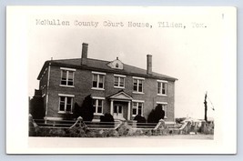 Postcard RPPC Tilden Texas McMullen County Courthouse - £10.00 GBP