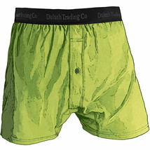 1 Men&#39;s Duluth Trading Co Buck Naked Performance Boxers 67019 in Lime Green - £23.26 GBP