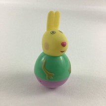 Peppa Pig Weebles Rebecca Rabbit 3" Figure Character Toy Collectible 2013 Hasbro - $27.67