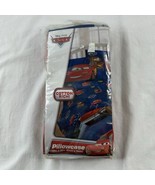 Disney Pixar CARS Standard Pillowcase Lightning McQueen &amp; Tow Mater Kids... - $22.53