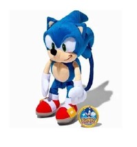 Sonic - the Hedgehog- Blue Doll Plush Backpack Kids - £15.87 GBP