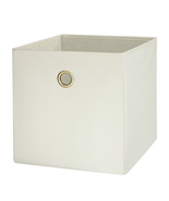 Collapsible Fabric Cube Storage Bin (10.5&quot; X 10.5&quot;), Vanilla Dream - $16.17