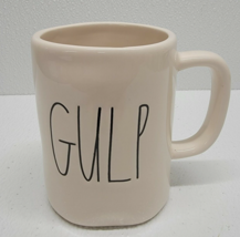 Rae Dunn by Magenta &quot;GULP&quot; Farmhouse Coffee or Tea Mug, Ivory - £6.14 GBP