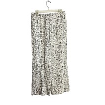 Sincerely Jules Illustrated Wide-Leg Lounge Pants Size S - $21.78