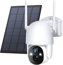 Poyasilon Solar Security Cameras Wireless Outdoor, 3Mp 2K Fhd Outdoor Camera - £51.74 GBP