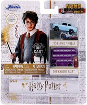 Jada Toys Nano Hollywood Rides NV6 Harry Potter 2pk - £8.75 GBP