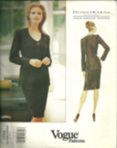 Vogue 1705 American Designer Donna Karan 1990s Suit Pattern Sizes 6 8 10 Uncut - $14.54