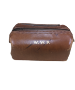 Vintage Betrix Pouch Kit California Leather Travel Shaving Case Initiale... - £27.42 GBP