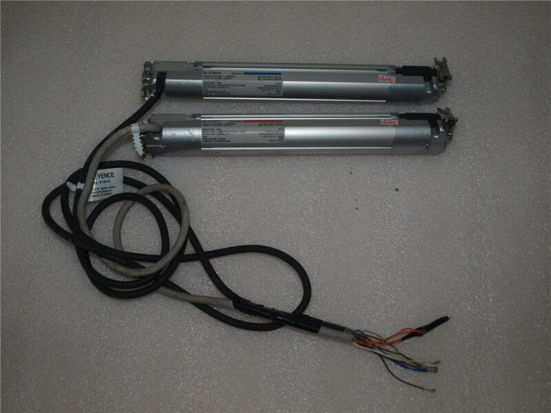 1 PC Used Keyence SL-C12H-T + SL-C12H-R+ connect cable (no plug ...