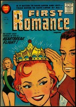 First Romance #36 1955-Harvey Comics-Crown Cover- Powell VG/FN - $50.93