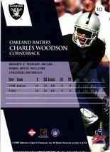 1999 Collector&#39;s Edge Charles Woodson - Oakland Raiders 1st Place - Rookie #112 - £0.83 GBP